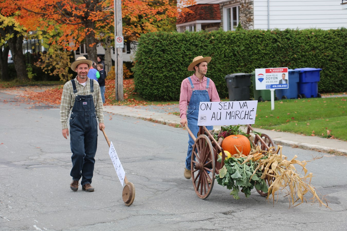 Un franc succès pour la parade des Fêtes du 150e de fondation