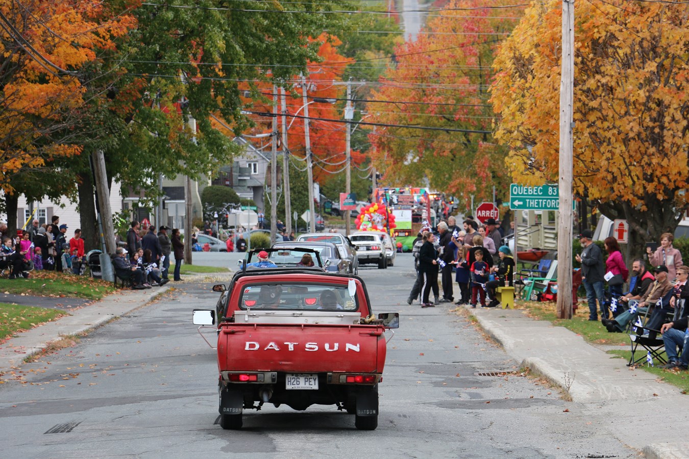 Un franc succès pour la parade des Fêtes du 150e de fondation
