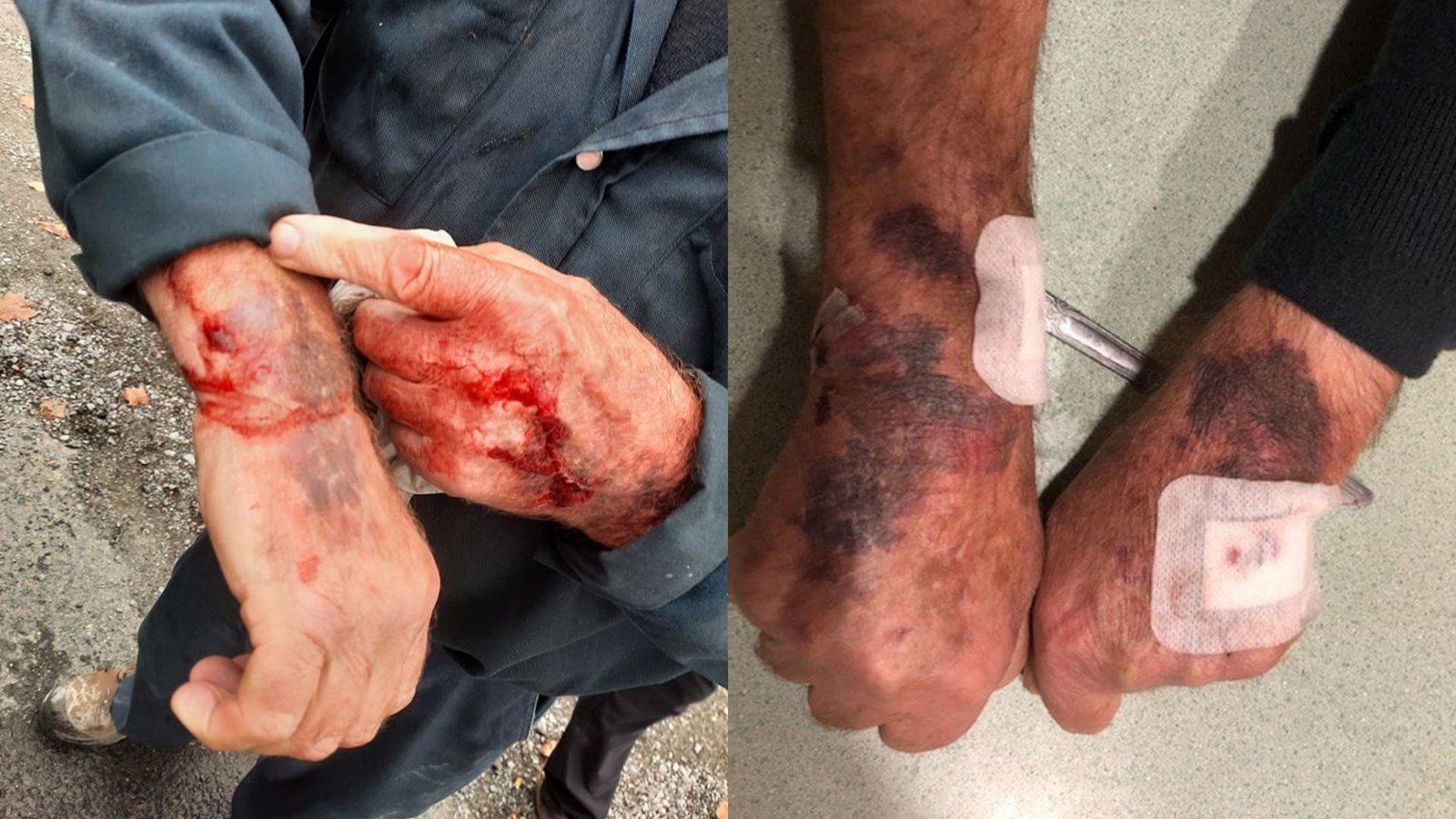 Arrestation tumultueuse d'un octogénaire par un policier de la SQ