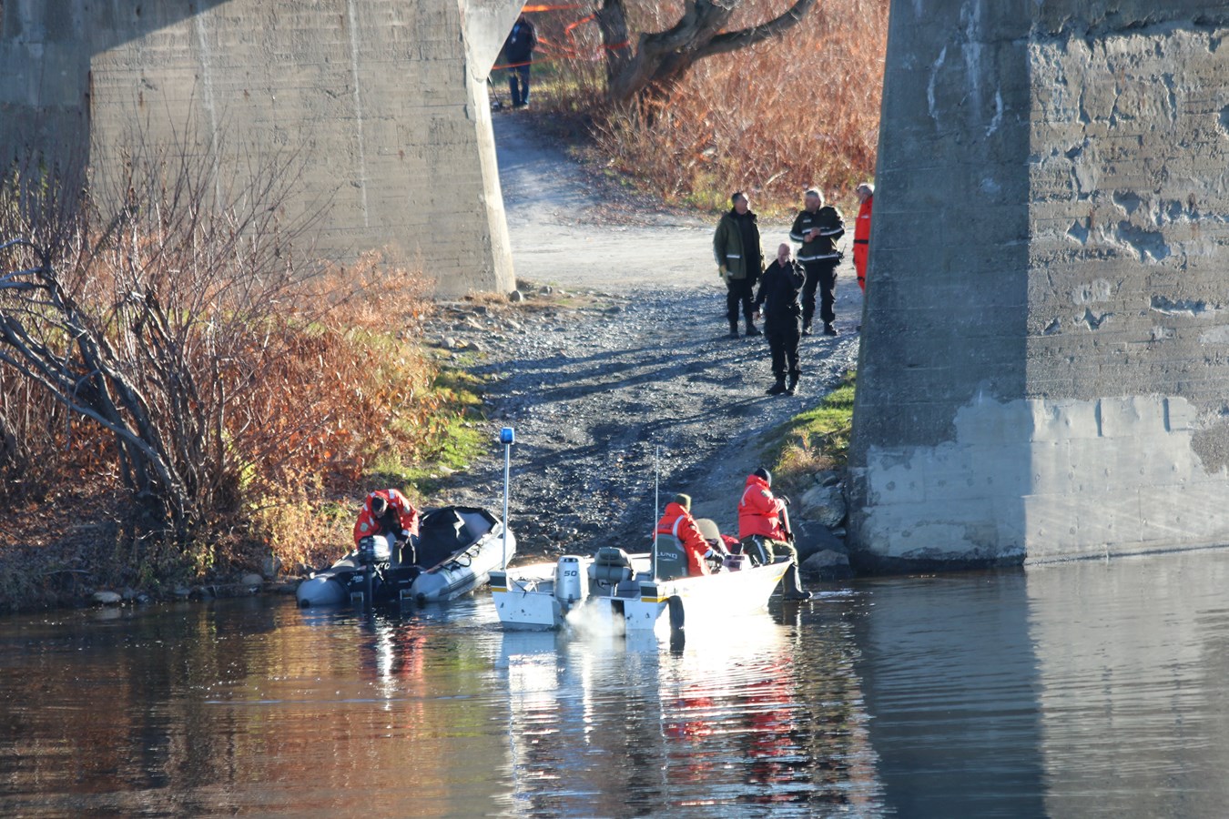 Photoreportage de l'opération de recherche à Vallée-Jonction