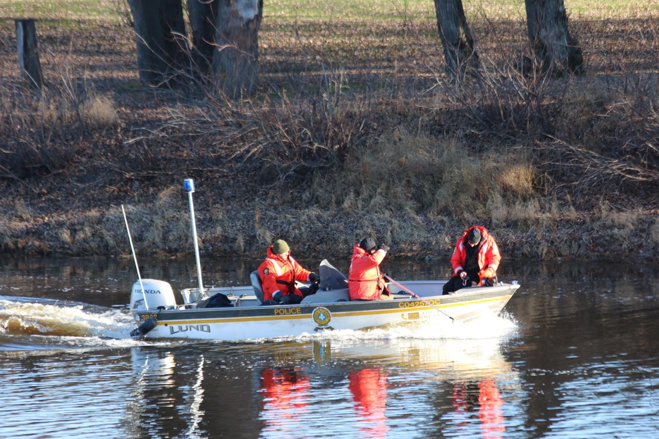 Photoreportage de l'opération de recherche à Vallée-Jonction