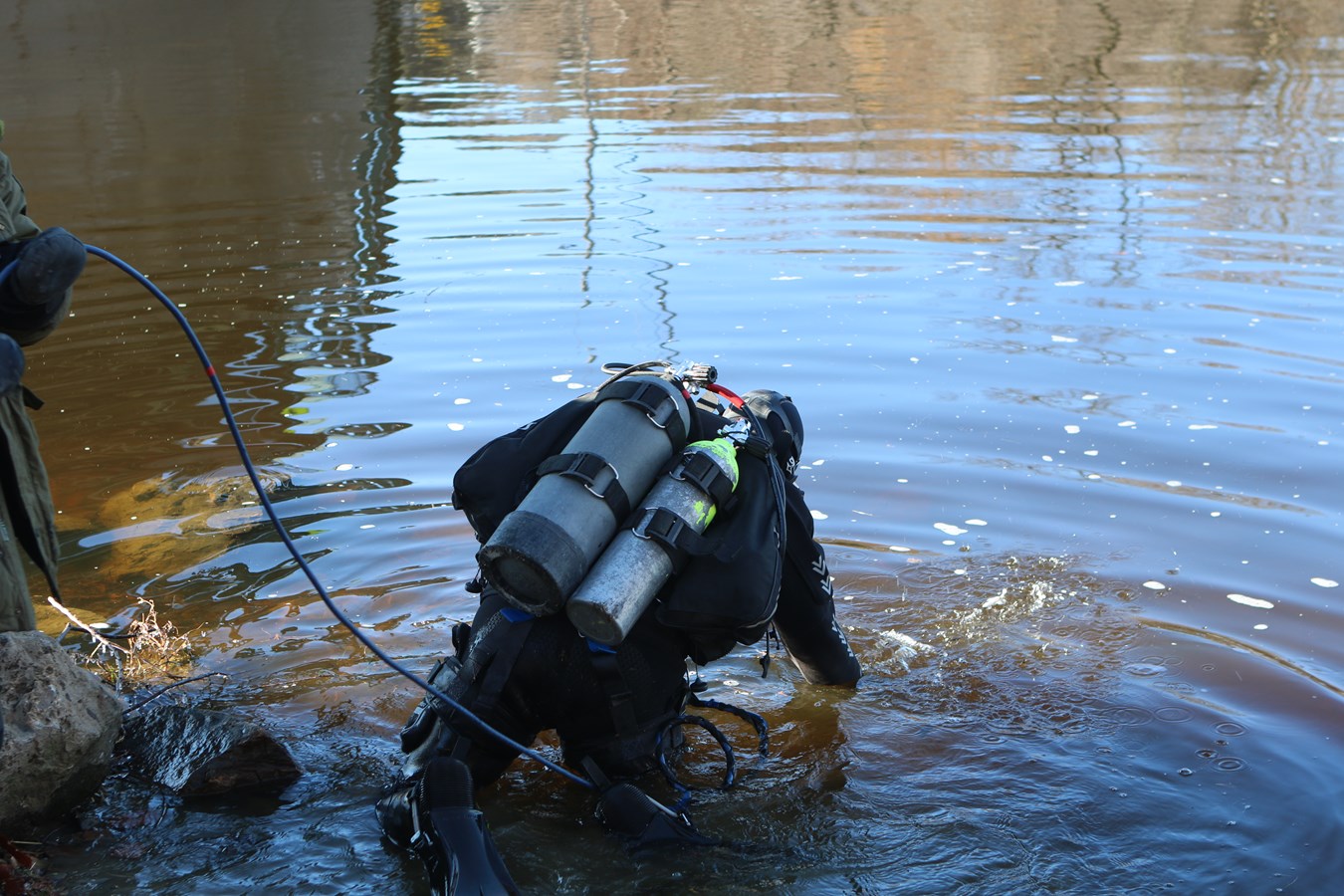 Photoreportage de l'opération de recherche à Vallée-Jonction