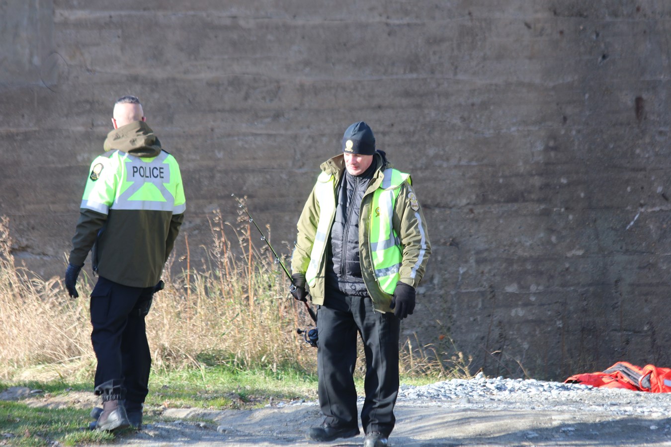 Photoreportage de l'opération de recherche à Vallée-Jonction