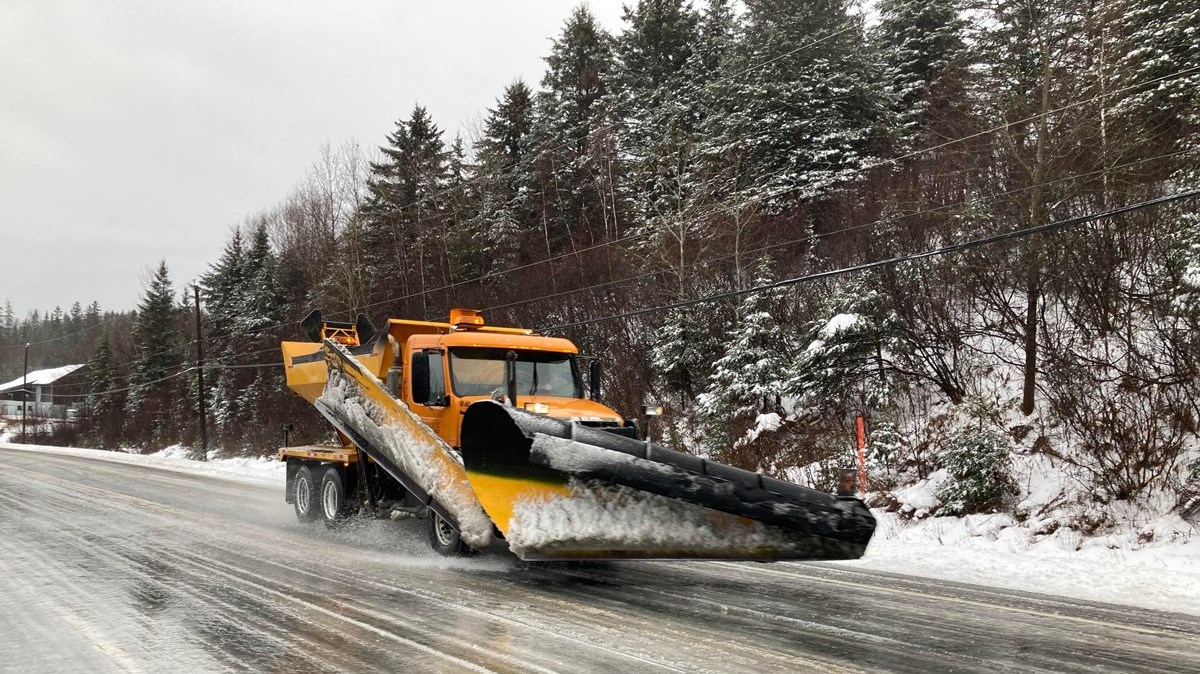 Tempête : la Route 204 fermée depuis ce matin