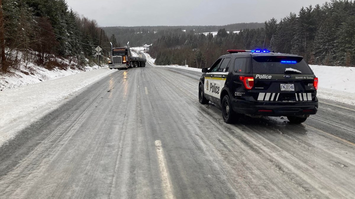 Tempête : la Route 204 fermée depuis ce matin