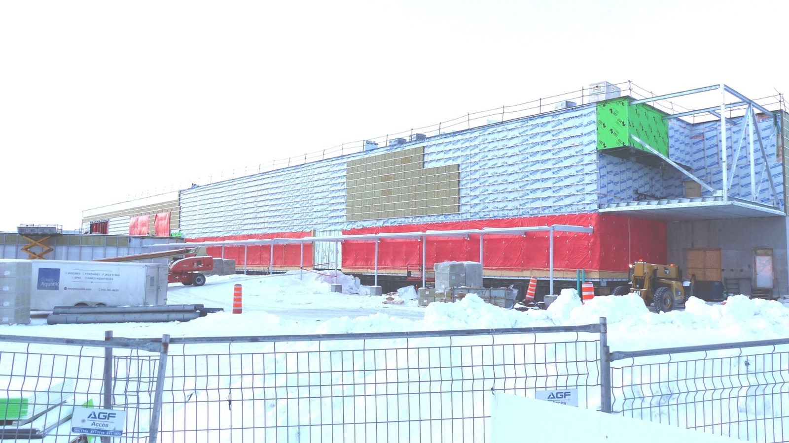 Complexe multisport à la Polyvalente de Saint-Georges.