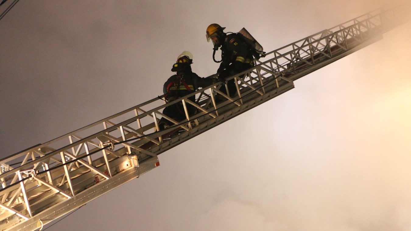 Maison rasée par les flammes à Sainte-Clotilde-de-Beauce