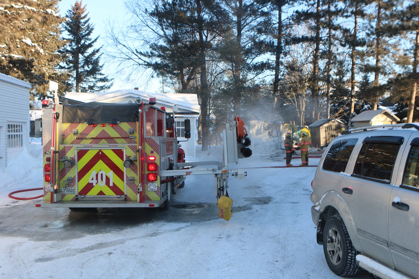 Feu de camper