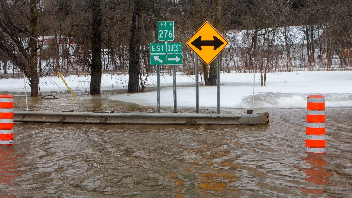 L'eau fait toujours des siennes dans le coin de Saint-Joseph-des-Érables
