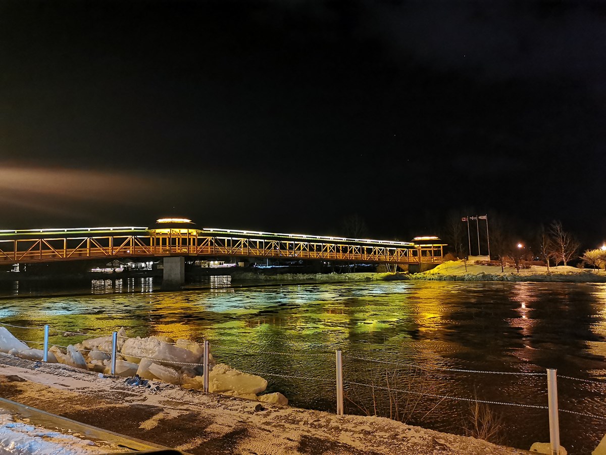 Les glaces commencent à bouger à Saint-Georges