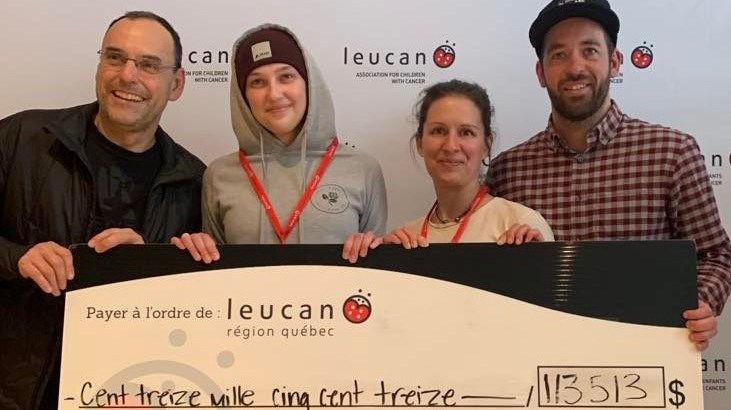 Le Défi ski Leucan rapporte plus de 110 000 $ pour la cause