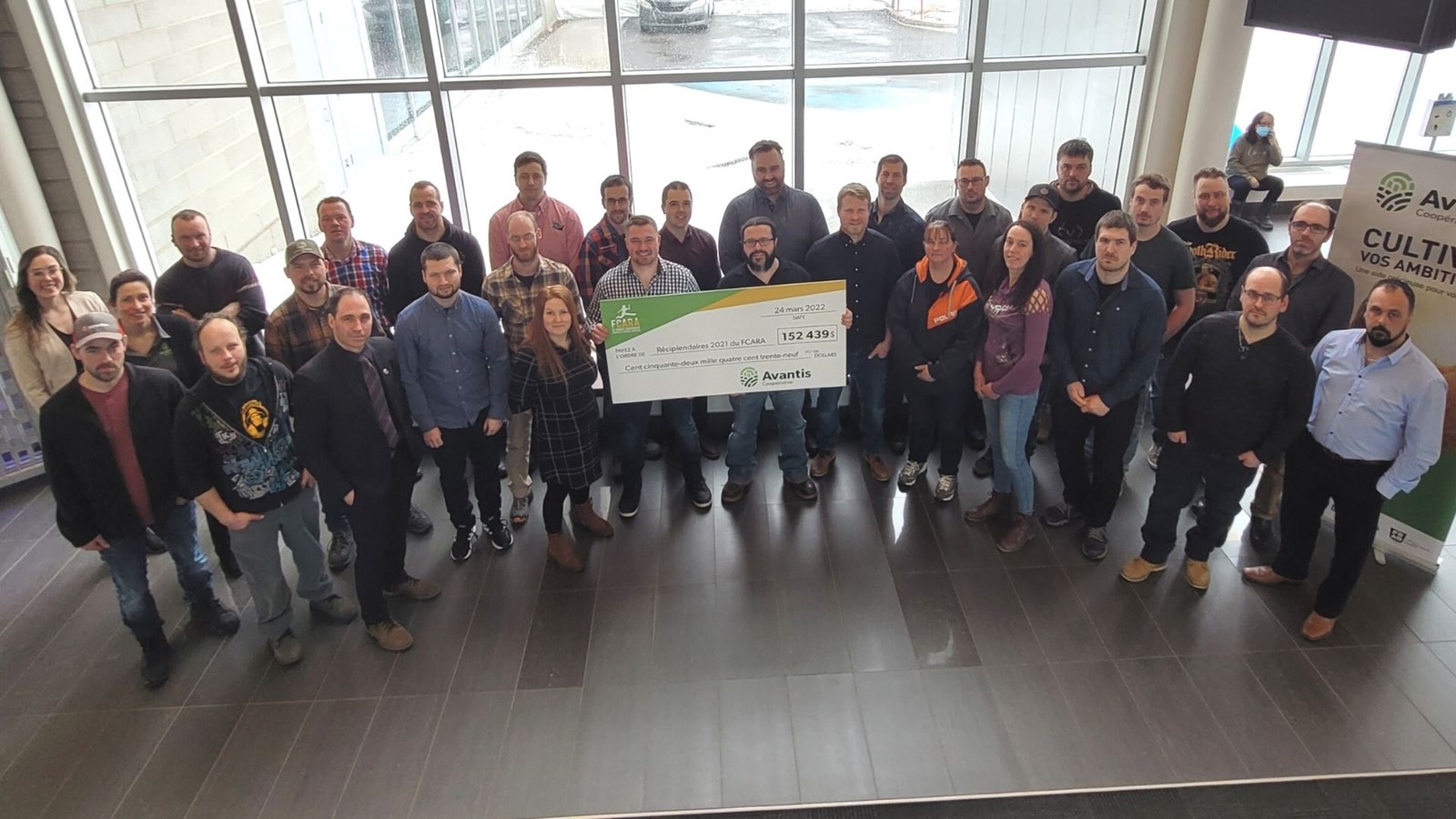 Avantis Coopérative remet plus de 150 000 $ en bourses
