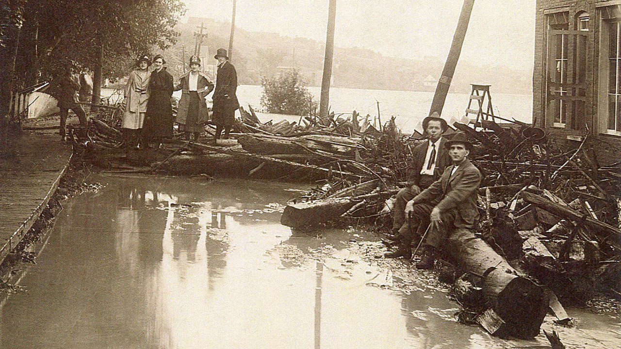 Ils ont vécu l'innondation de 1917