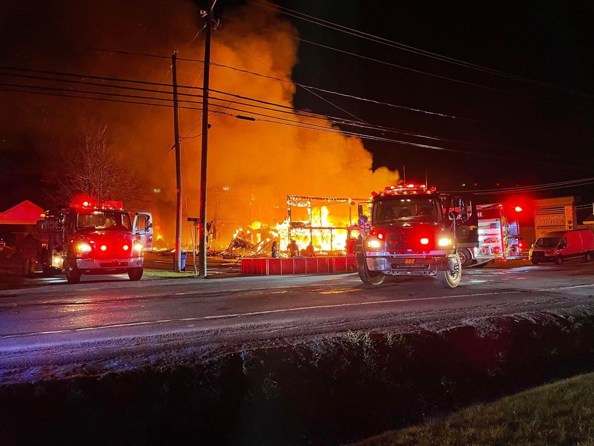 Incendie majeur à l'entreprise Abritek