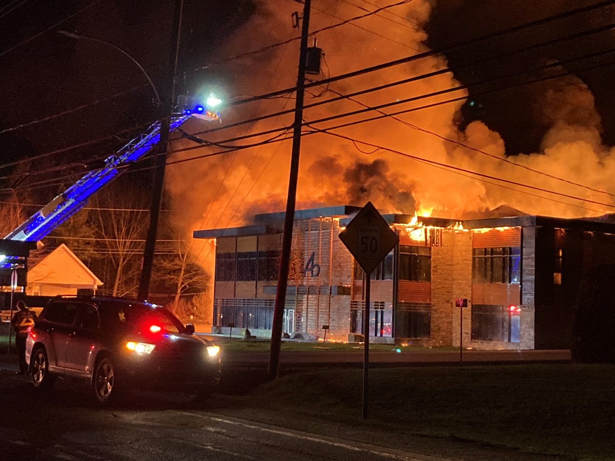 Incendie majeur à l'entreprise Abritek