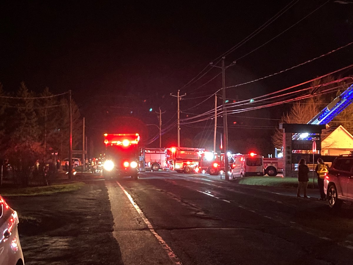 Incendie majeur à l'entreprise Abritek