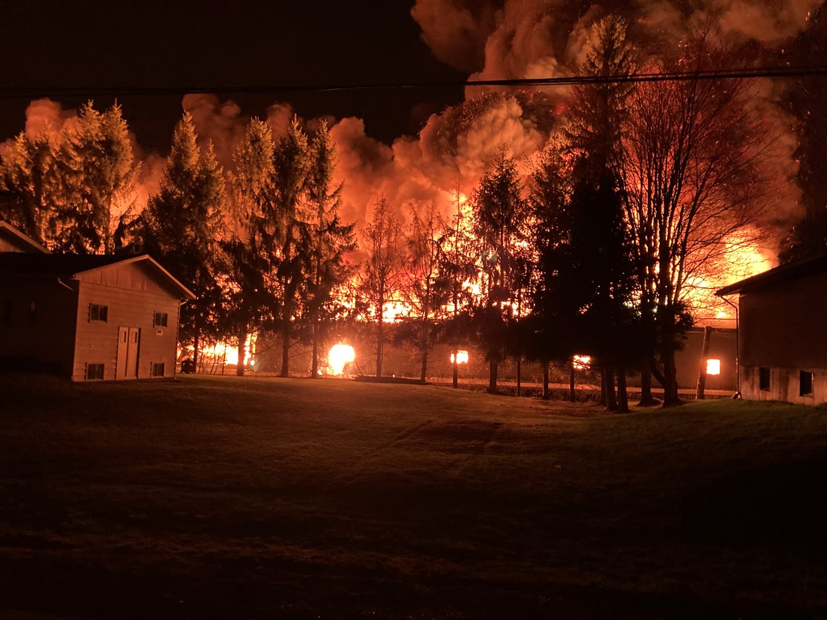 Incendie majeur à l'entreprise Abritek