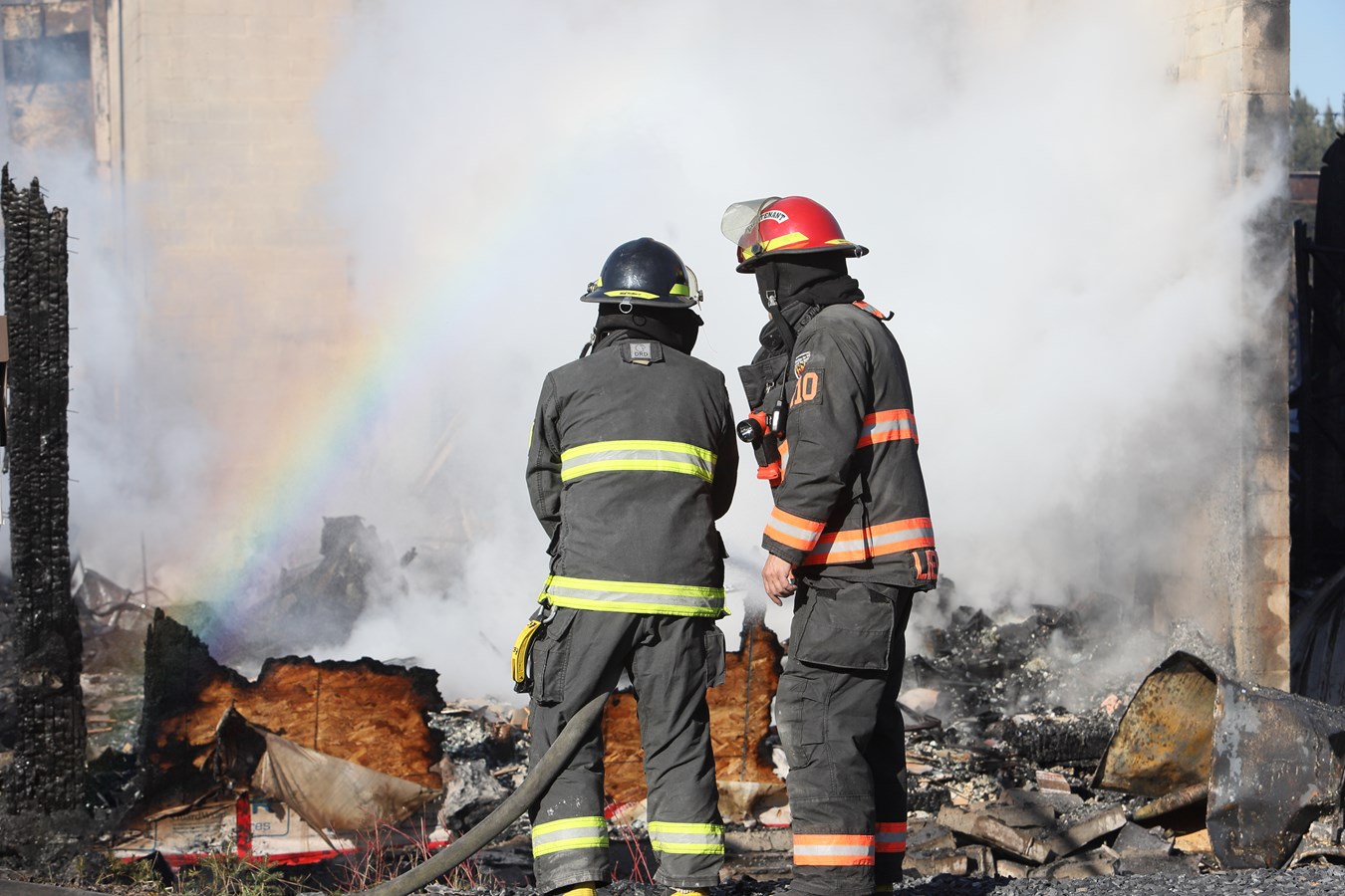 L'usine d'Abritek entièrement rasée par les flammes