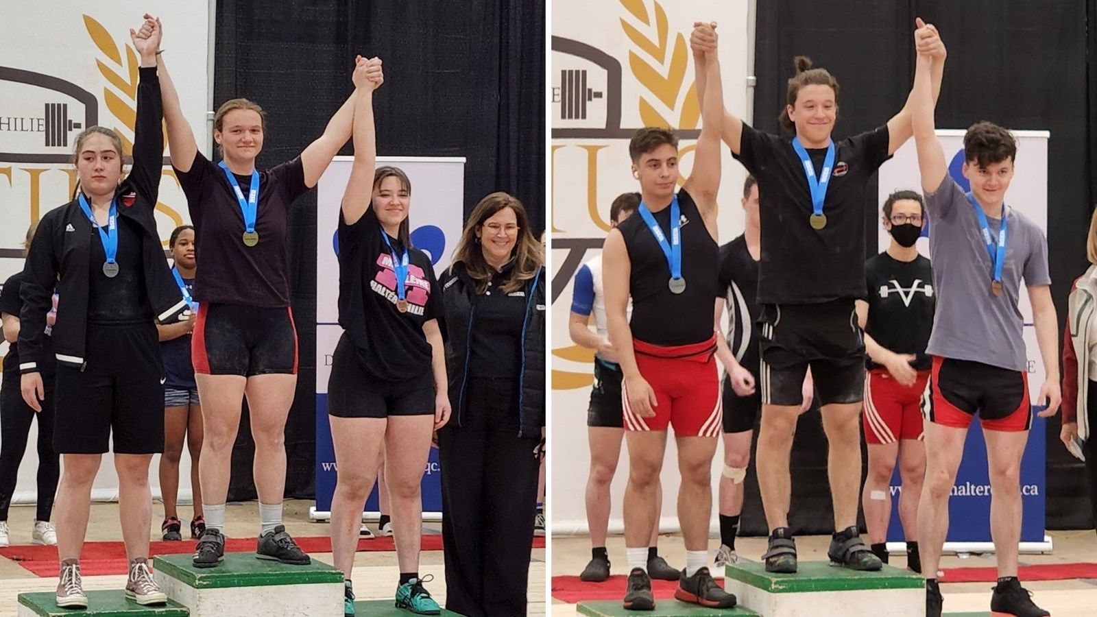 Podium 1: Catherine Goupil (Or) — Podium 2: Philip Corriveau (Bronze)
