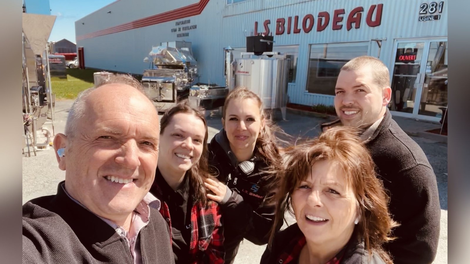 La famille Bilodeau