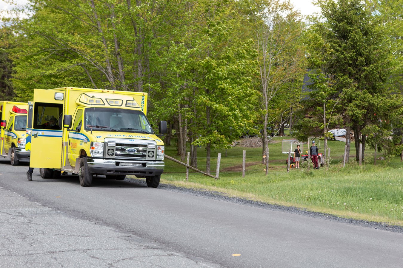 Accident de VTT