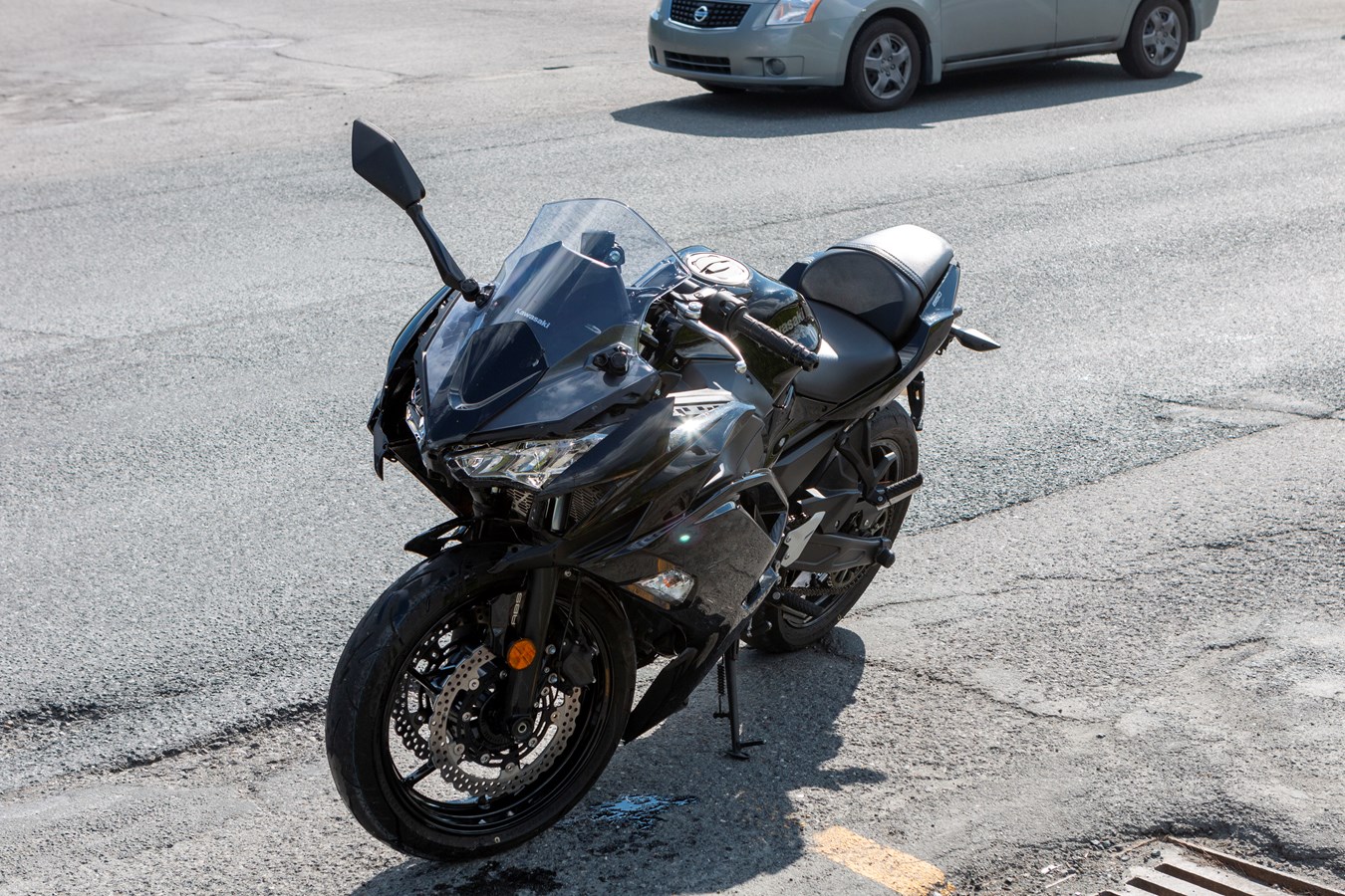 Accident de moto