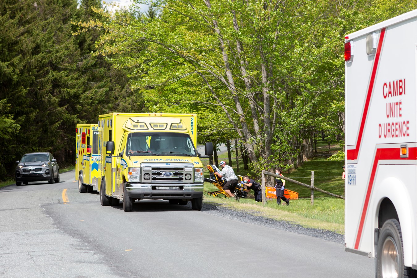 Accident de VTT