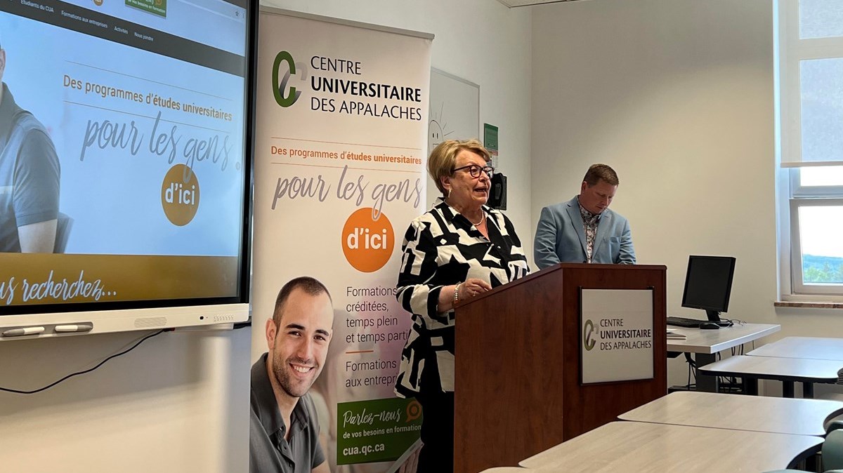  Marielle Fecteau, présidente du conseil d'administration du CUA