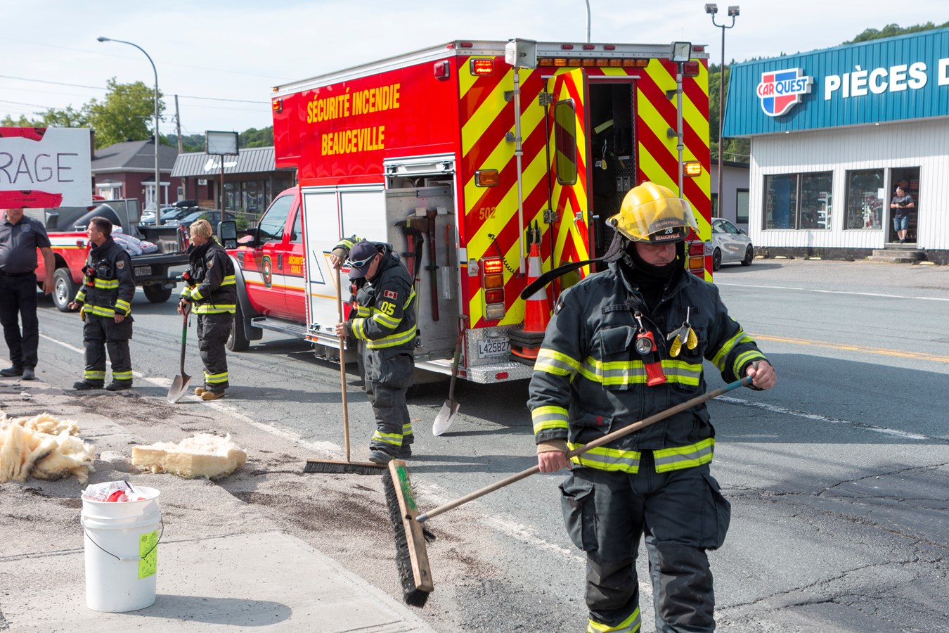 Intervention Boulevard Renault Beauceville