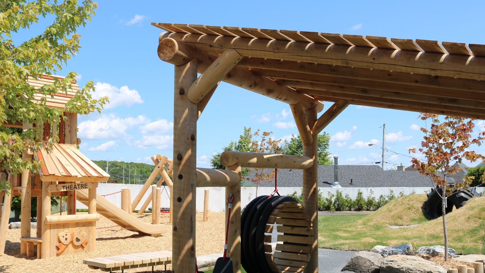 Saint-Elzéar inaugure le parc Desjardins 