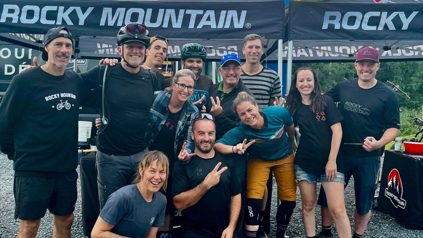 Un franc succès pour la démonstration de vélo de montagne MSG Saint-Georges