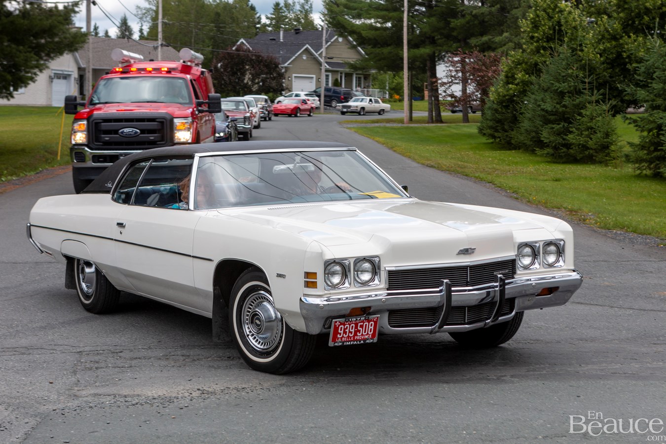 La parade de voitures anciennes de Nashville en Beauce 2022 en images