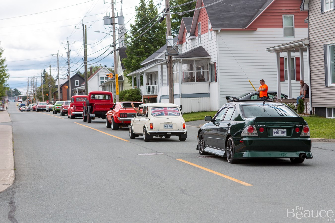 La parade de voitures anciennes de Nashville en Beauce 2022 en images