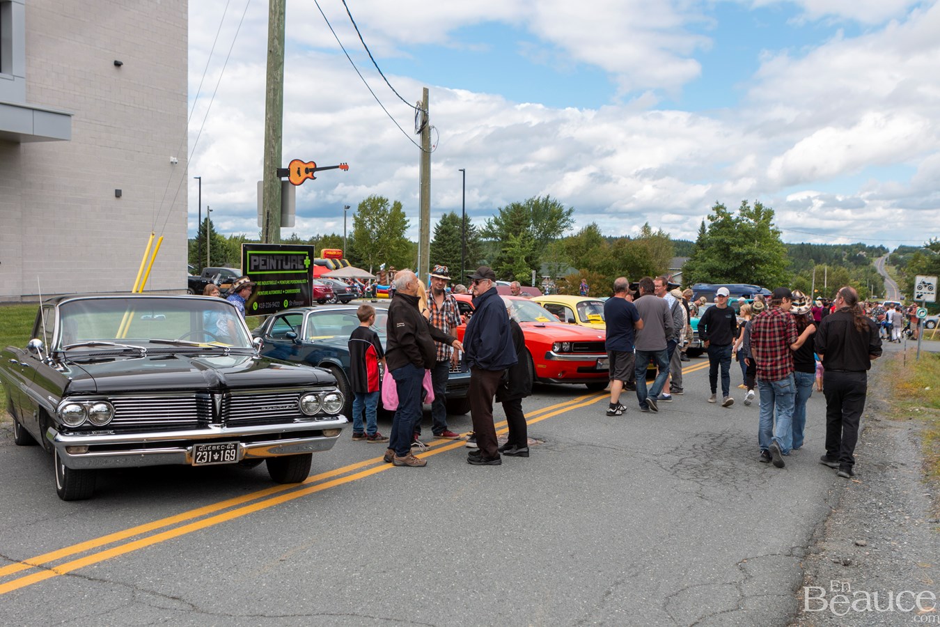 La parade de voitures anciennes de Nashville en Beauce 2022 en images