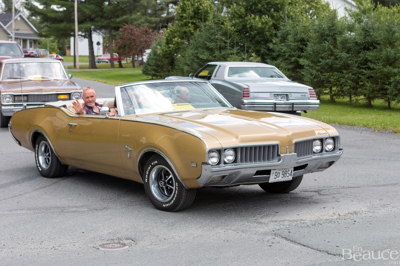 La parade de voitures anciennes de Nashville en Beauce 2022 en images