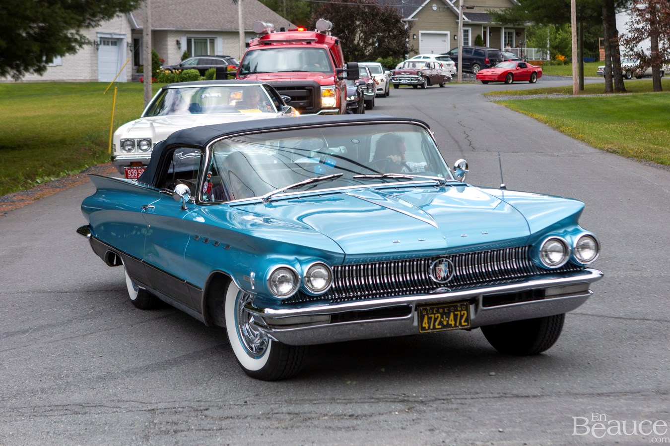 La parade de voitures anciennes de Nashville en Beauce 2022 en images
