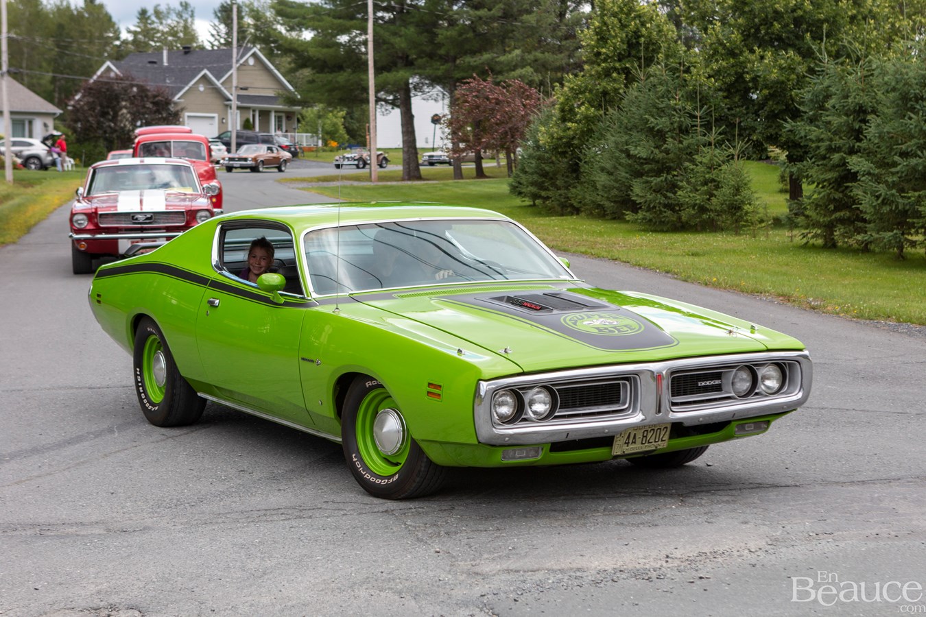 La parade de voitures anciennes de Nashville en Beauce 2022 en images