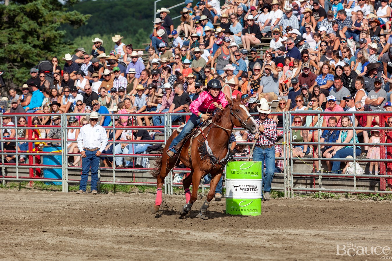 Un dernier rodéo enlevant pour les 43e Festivités Western de Saint-Victor
