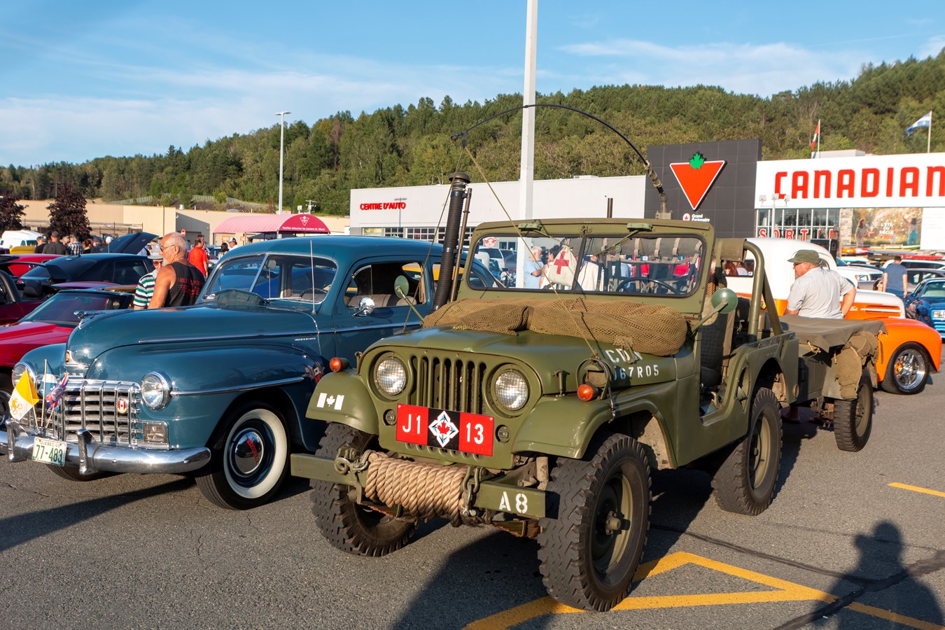 Les voitures anciennes réunies à Saint-Georges
