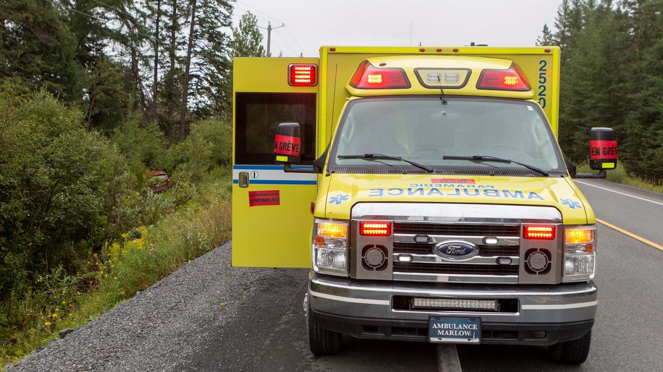 Trois interventions des services d'urgence cet après-midi