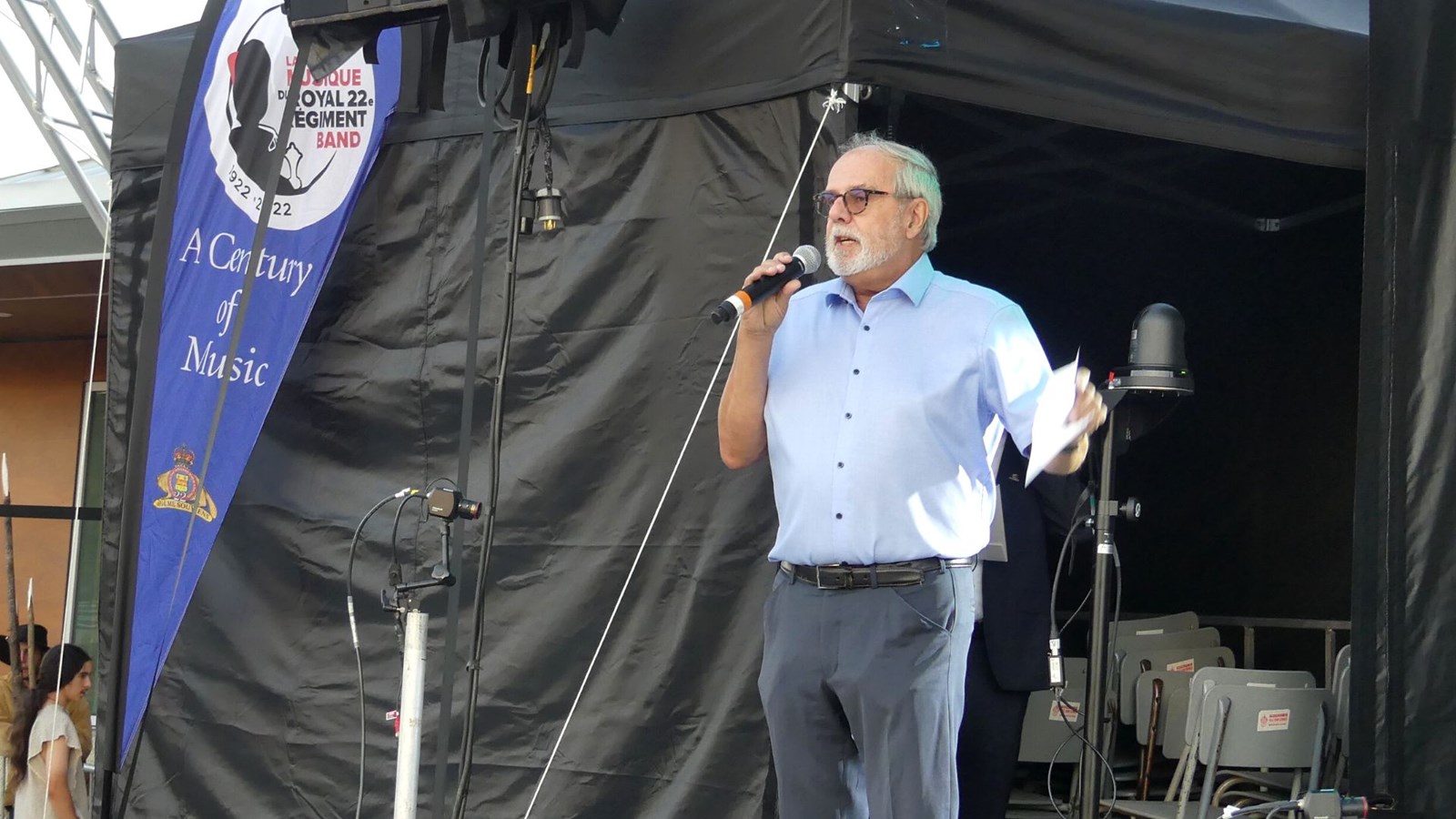 Le maire Claude Morin.