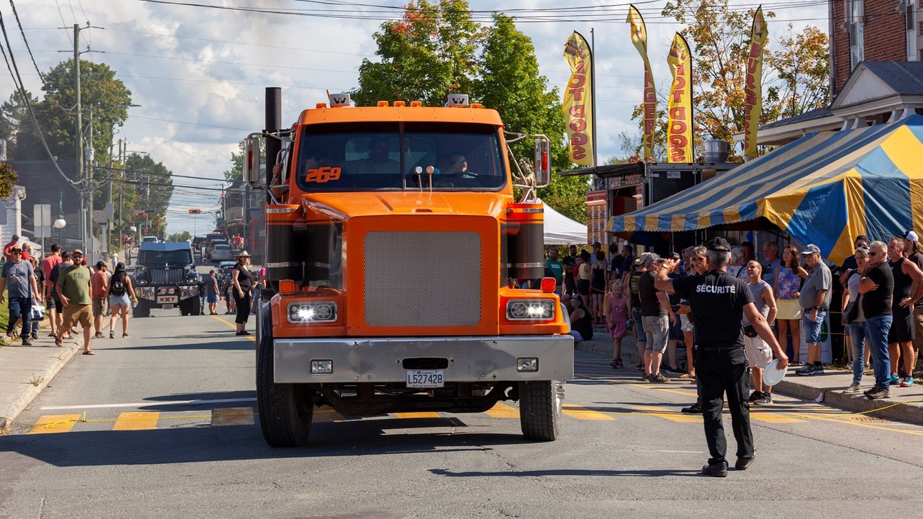 L'accélération de camions de Saint-Joseph en images