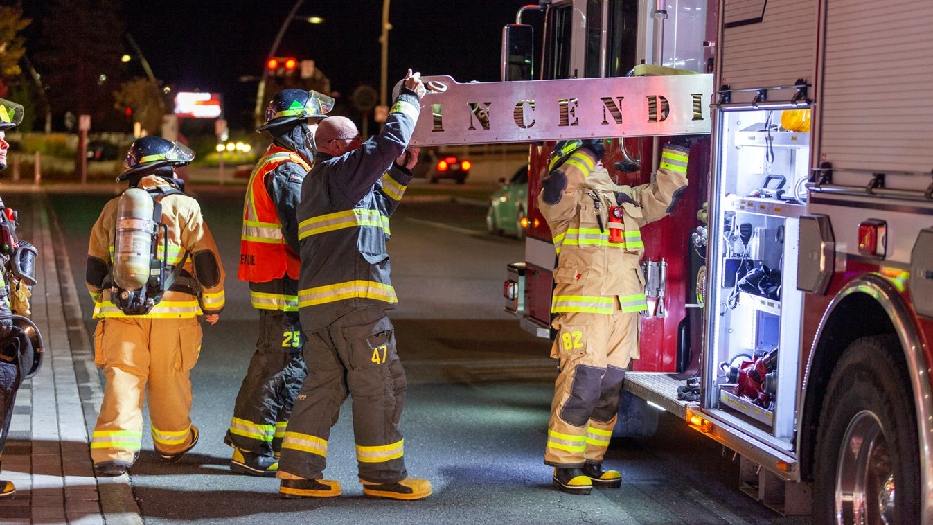Courte intervention des pompiers au resto Shogun Sushi