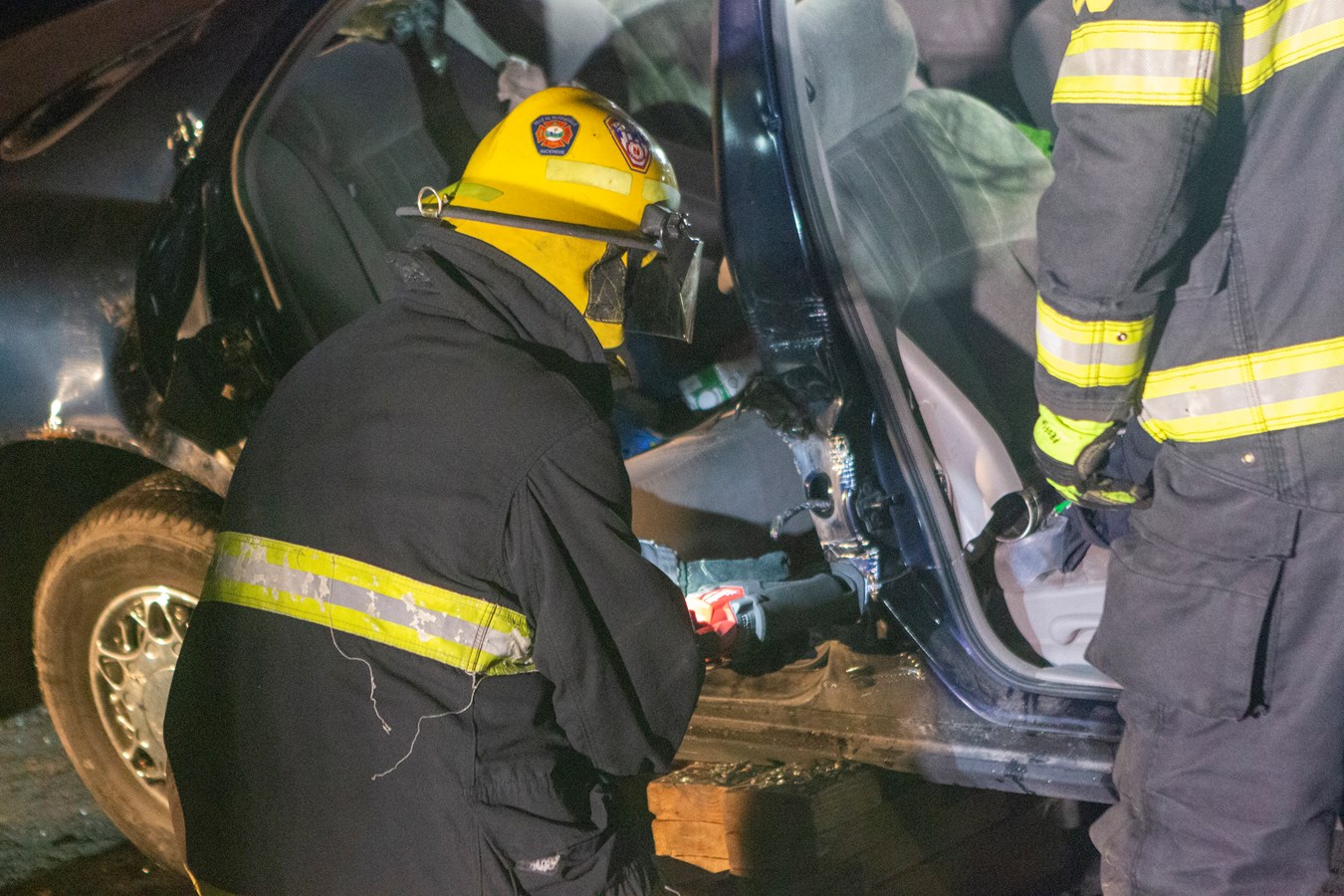 Les pompiers de Beauceville s'entraînent pour mieux intervenir