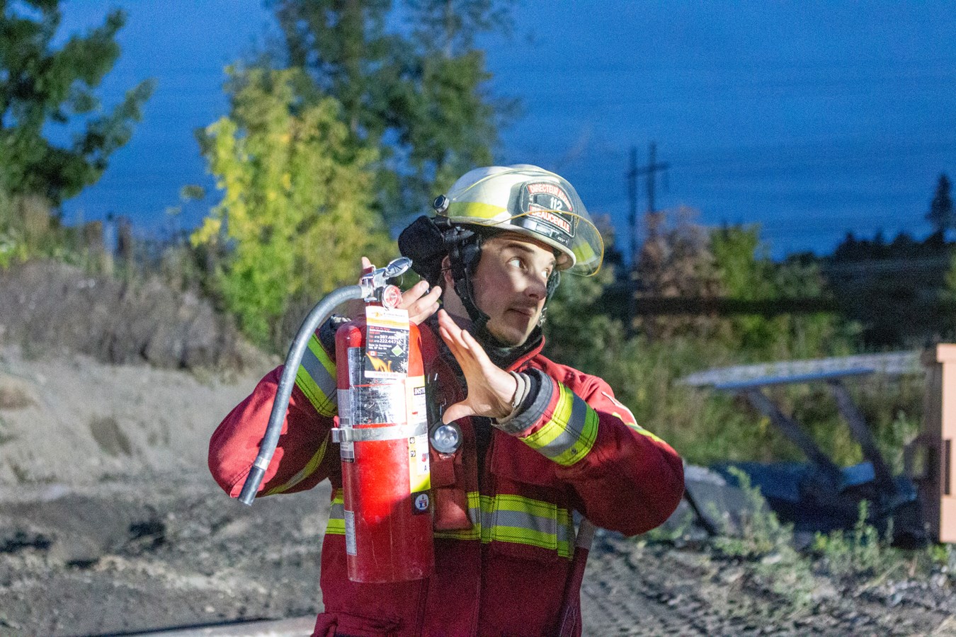 Les pompiers de Beauceville s'entraînent pour mieux intervenir