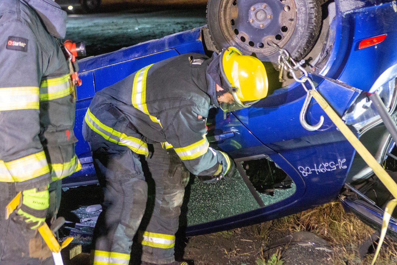 Les pompiers de Beauceville s'entraînent pour mieux intervenir