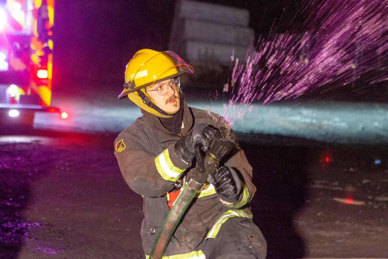 Les pompiers de Beauceville s'entraînent pour mieux intervenir