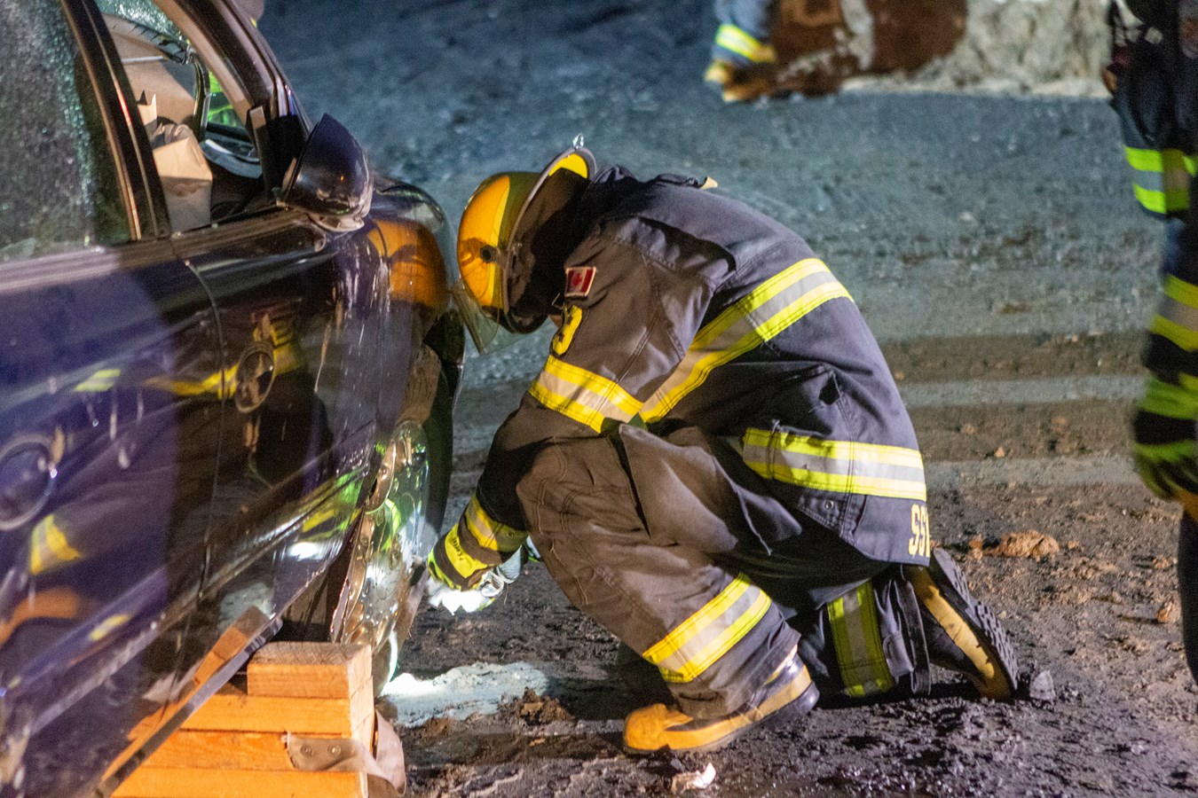 Les pompiers de Beauceville s'entraînent pour mieux intervenir