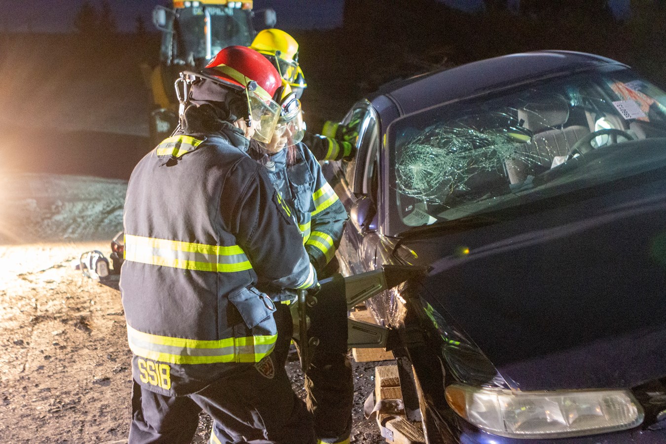 Les pompiers de Beauceville s'entraînent pour mieux intervenir