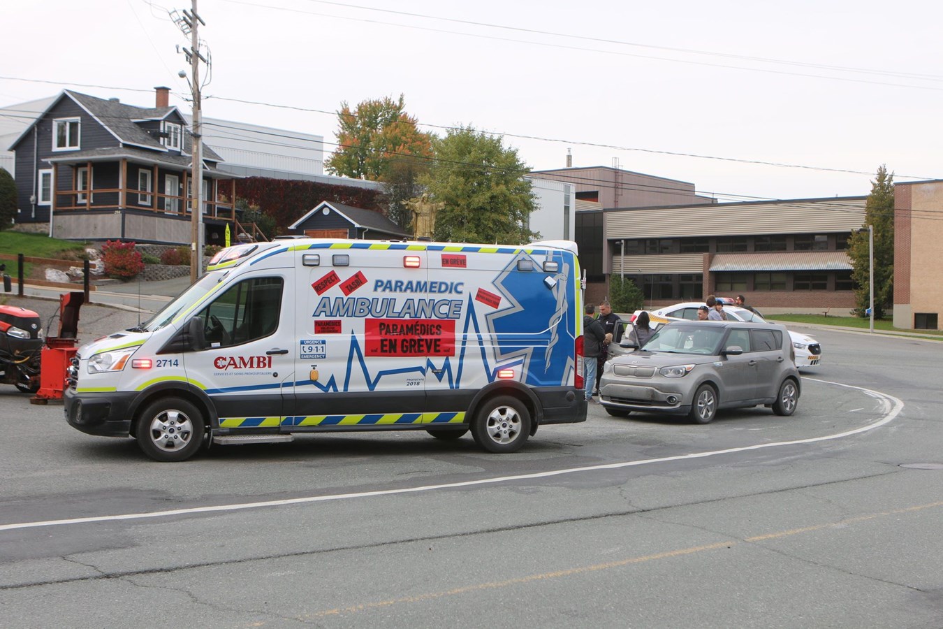 Accident à Beauceville